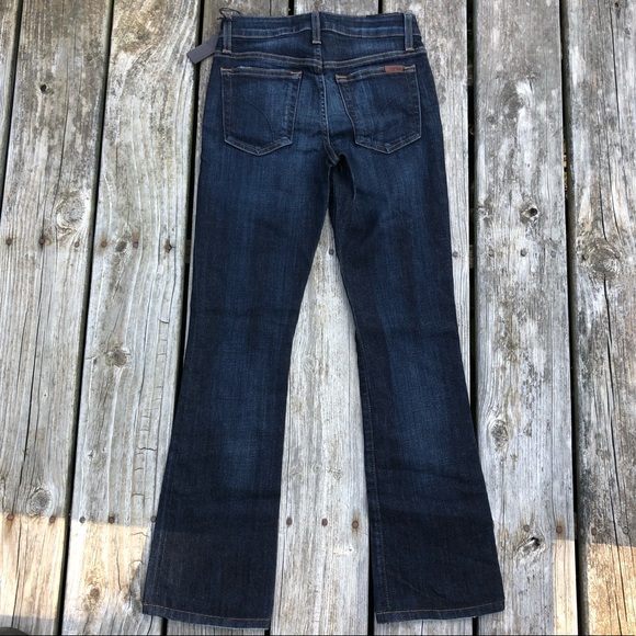 SZ 24 ONLY! Joe's Jeans Curvy Dark Wash Boot Cut Denim! NEW! - Picture 3 of 7